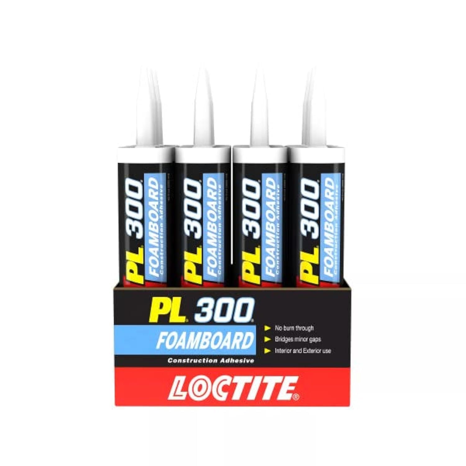 Loctite PL300 foamboard construction adhesive
